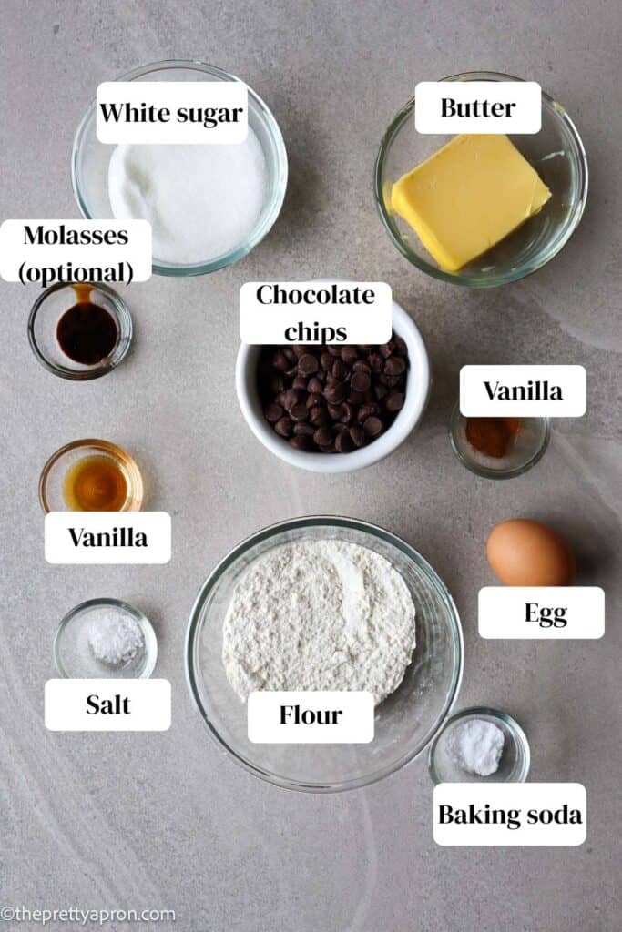 chocolate chip cookies without brown sugar ingredients
