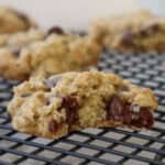 oatmeal chocolate chip cookies no brown sugar with bite